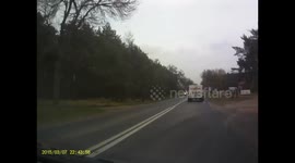 Car accident in Poland