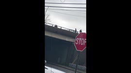 Police pursuit on I-95 South bound near Exit 30