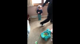 Baby as a mermaid