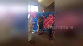 Mother-to-be gets emotional as she discovers baby's gender