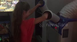 Prankster dad tricks daughter into thinking air conditioner unit is a video game