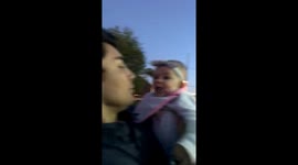 Baby adorably imitates mother and aunt’s funny screeches