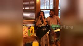 Family shocks mother-to-be with creative gender reveal surprise