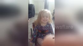 Sweet girl with spina bifida doing wheelchair tricks will warm your heart