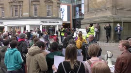 Stop Bombing Syria - Newcastle Protest Rally