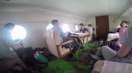 Inside A North Korean Helicopter!