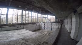 Inside the abandoned buildings of Chernobyl Ukraine