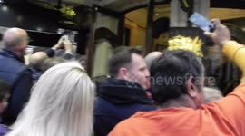 Tina Turna arriving for the  first night of the tina show london