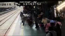 Man travelling on rooftop Electrocuted in India