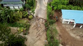 Drone footage shows extent of damage from Hawaii Floods