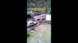 Cloud burst in Himachal