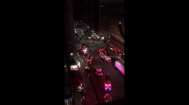 Incident at 57th Street Subway Station.  2am - 2:34 am Friday 4/20/18. Fire, police and ambulance crews respond. Appears