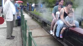 Steam Powered Ride On Railway Engineering Works at Mote Park Maidstone