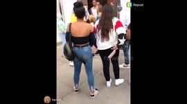 Woahvicky vs Danielle Bregoli Fight