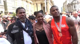 Birmingham welcomes home Team England from Commonwealth Games