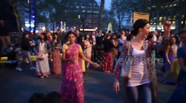 Hare Krishna Celebrate Their Faith In Leicester Square