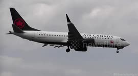 Air Canada 737-8 MAX Late Aborted Landing/Go Around at London Heathrow Airport