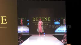 Designer Define Clothing showcase at latest design at London Muslim Lifestyle Show 2018