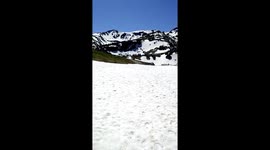 parking a car in the snow