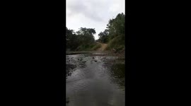 Very funny bicycle fall