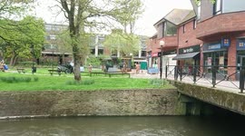 Salisbury Russian Spy Poisoning:  Decontamination of The Maltings in Salisbury begins