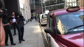 Sir Cliff Richard going into court