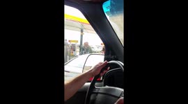 Crazy bum wanted ten cents for his keno