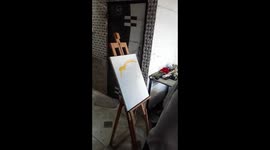 Shree Ganesh ji Live  Painting.