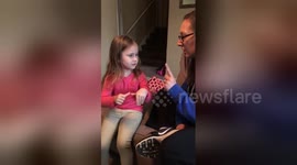 Sweet girl’s reaction when she finds out mom is only having 1 baby will melt your heart