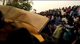 13 children killed in bus-train collision in Kushinagar, Uttar Pradesh