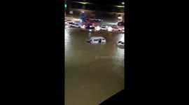 Torrential rains cause huge floods in northern Egypt