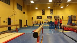 Parkour Fail Spinning move into broken toe