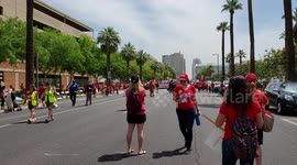 Red for Ed march to Arizona State Capital