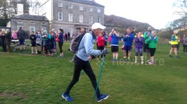 Fell running legend Joss Naylor finishes his Run for Matt