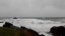Wild weather hits Mt Maunganui
