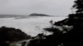 Wild weather hits Mt Maunganui