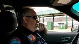 Police officer’s final sign-off after 36 years of service will warm your heart