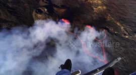 I have an erupting volcano under my feet, it heats! - April 2018