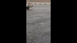 Snowfall in Egypt before the flood