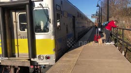 Train on East Hampton