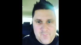 2 year old caught dancing to Enter Shikari in the car and acts all cool.