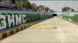 Its new constructed under pass in hyderabad telangana