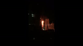 Incendio frente a mi hotel en São Paulo ???? https://t.co/1e5tGFzxDd