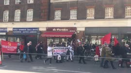 Labour Day parade in London