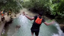 Exploring Thailand's Kawasan Falls