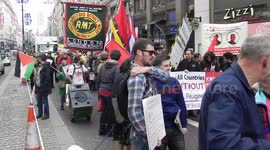 Mayday march in central london trade unions by Jim Connor