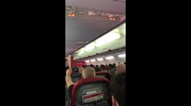 Liverpool fans arrive in Rome before the second leg of the semi finals
