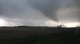 Tescott, Kansas Tornado development