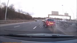 Dashcam video captures crash after driver has seizure