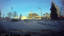 Side swipe accident